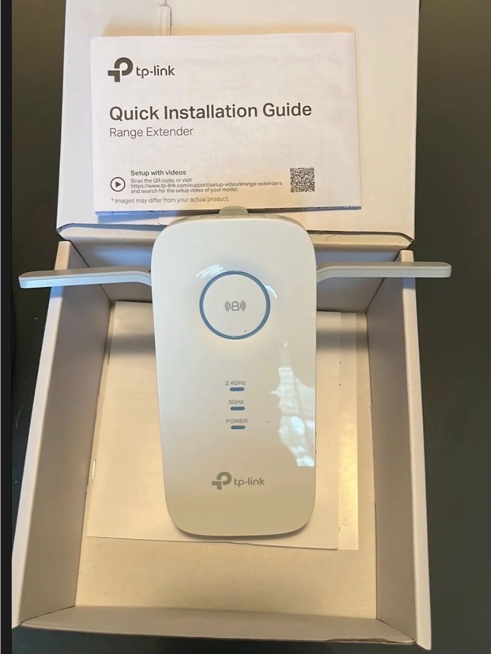 TP-Link White Dual-Antenna Wi‑Fi Range Extender